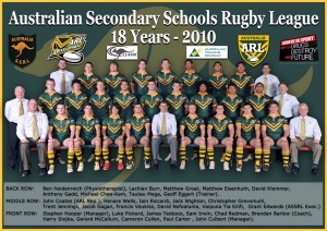Australian Schoolboys 2010