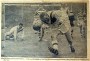 Malcolm Sampson scoring the first try at the Wakefield Trinity v Wigan Cup Final 1963