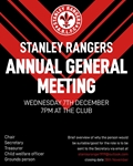 Stanley Rangers ARLFC AGM 2022