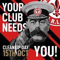 Your Club Needs You!Stanley Rangers Club clean-up