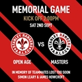 Open Age v Masters game