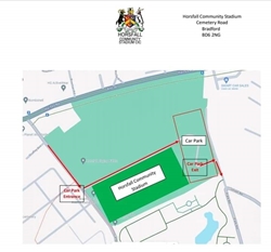 Plan of Horsfall Stadium