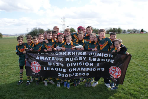 Under 13s Division One Winners