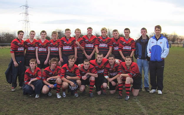 Under 16s team 2005