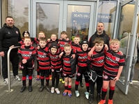 Under 8s and Under 9s teams in kit